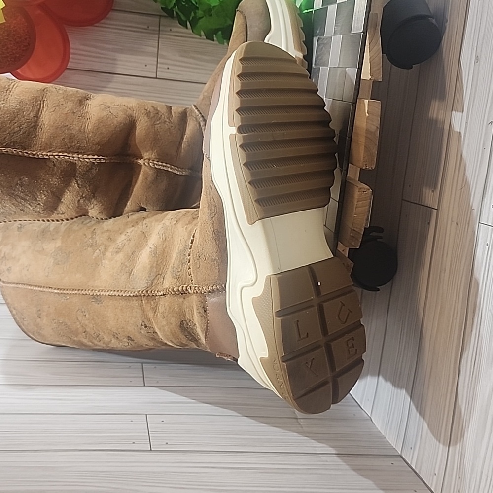 Luxe sheepskin leather with shearling liner #455 - Picture 7 of 9